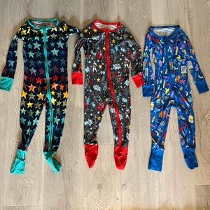 3 Little Sleepies prints: 1 2T, 2 18-24 Months